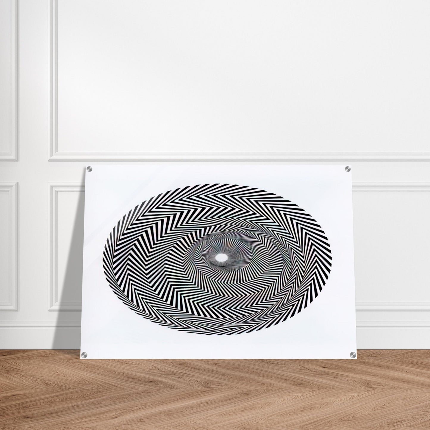 BLAZE 1 1962 - Bridget Riley Acrylic Print - 70x100 cm / 28x40″ inches