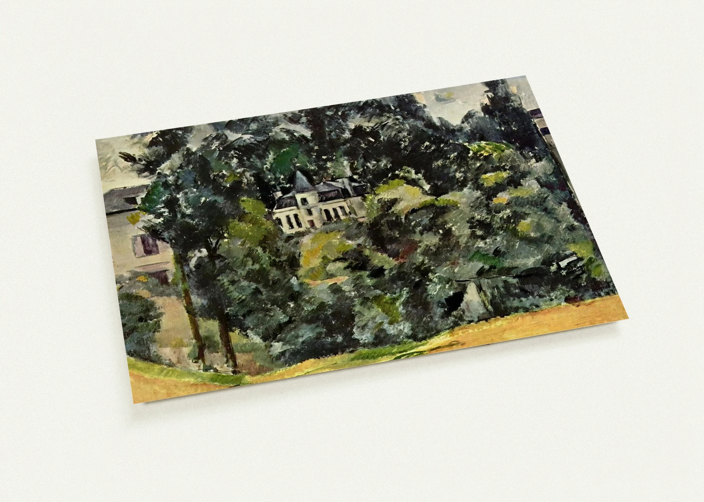 Castle of Marines By Paul Cézanne Pack of 10 Post Cards | Paul Cézanne Post Cards | A6 (10.5 x 14.8 cm) - 4.1 x 5.8 inches