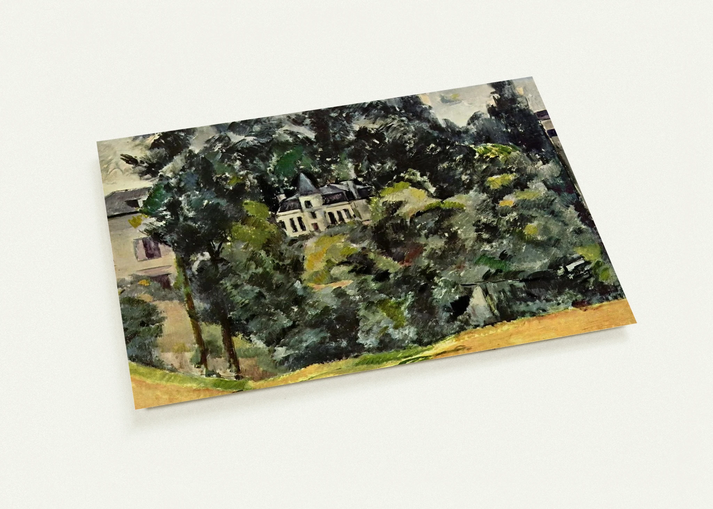 Castle of Marines By Paul Cézanne Pack of 10 Post Cards | Paul Cézanne Post Cards | A6 (10.5 x 14.8 cm) - 4.1 x 5.8 inches