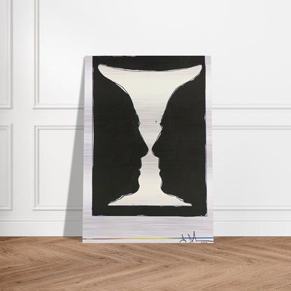 CUP 2 PICASSO 1973 - Jasper Johns Brushed Aluminum Print - 70x100 cm / 28x40 inches | Jasper Johns Aluminum Print | Jasper Johns Prints