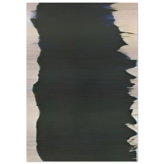 Outcry - Barnett Newman Brushed Aluminum Print - 70x100 cm / 28x40 inches | Barnett Newman Aluminum Print | Barnett Newman Prints