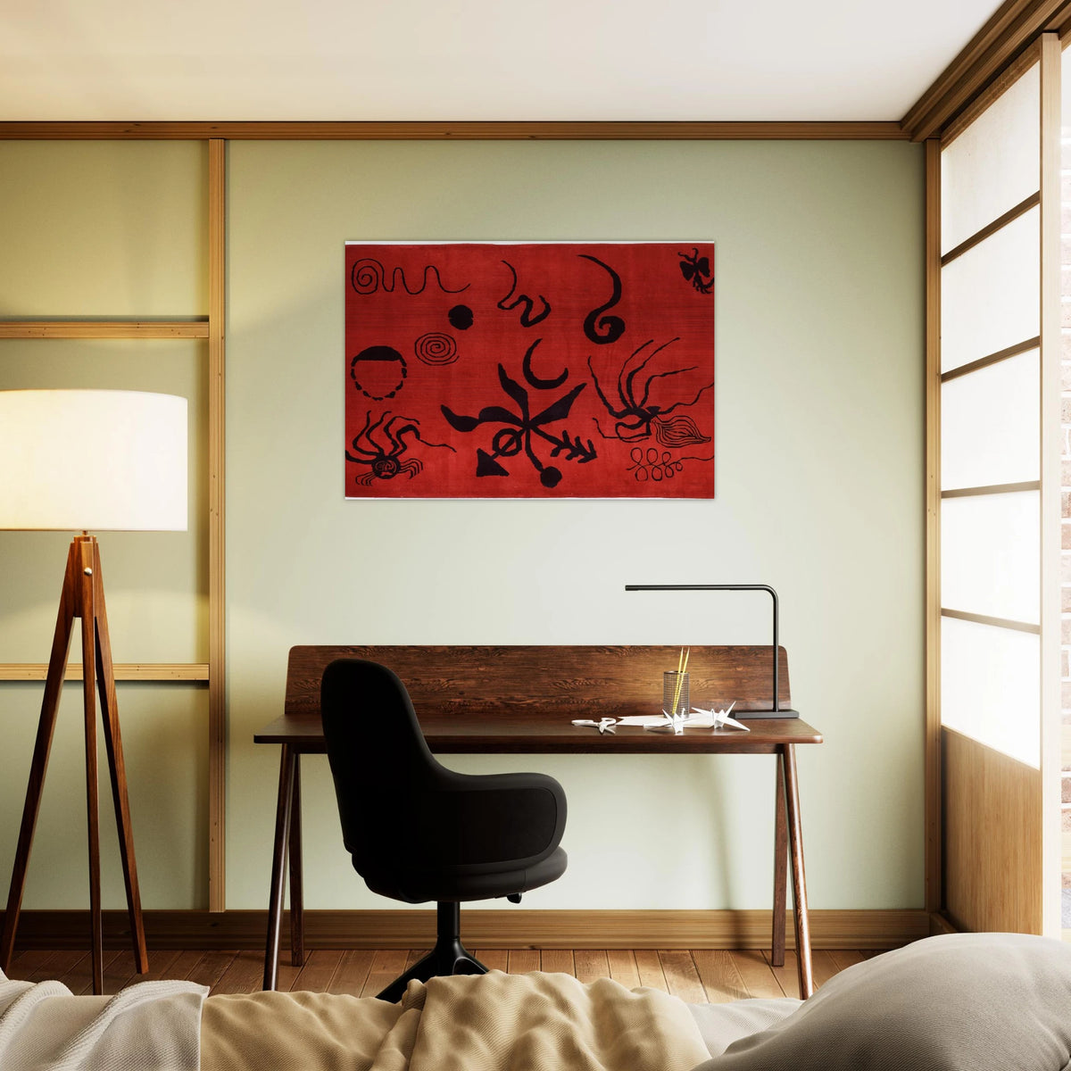 ARAIGNEE 1953 - Alexander Calder Brushed Aluminum Print - 70x100 cm / 28x40 inches | Alexander Calder Aluminum Print | Alexander Calder Prints