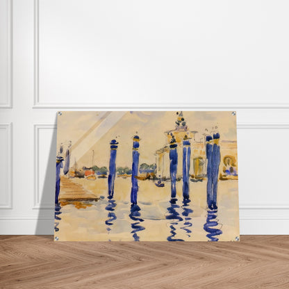 La Donana, Venice - Henri-Edmond Cross Acrylic Print - 70x100 cm / 28x40″ inches | Henri-Edmond Cross Wall Art | Henri-Edmond Cross Prints