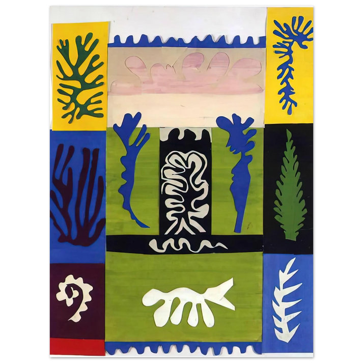 Henri Matisse - CUT OUTS 5  75x100 cm / 30x40inches Fine Art Poster