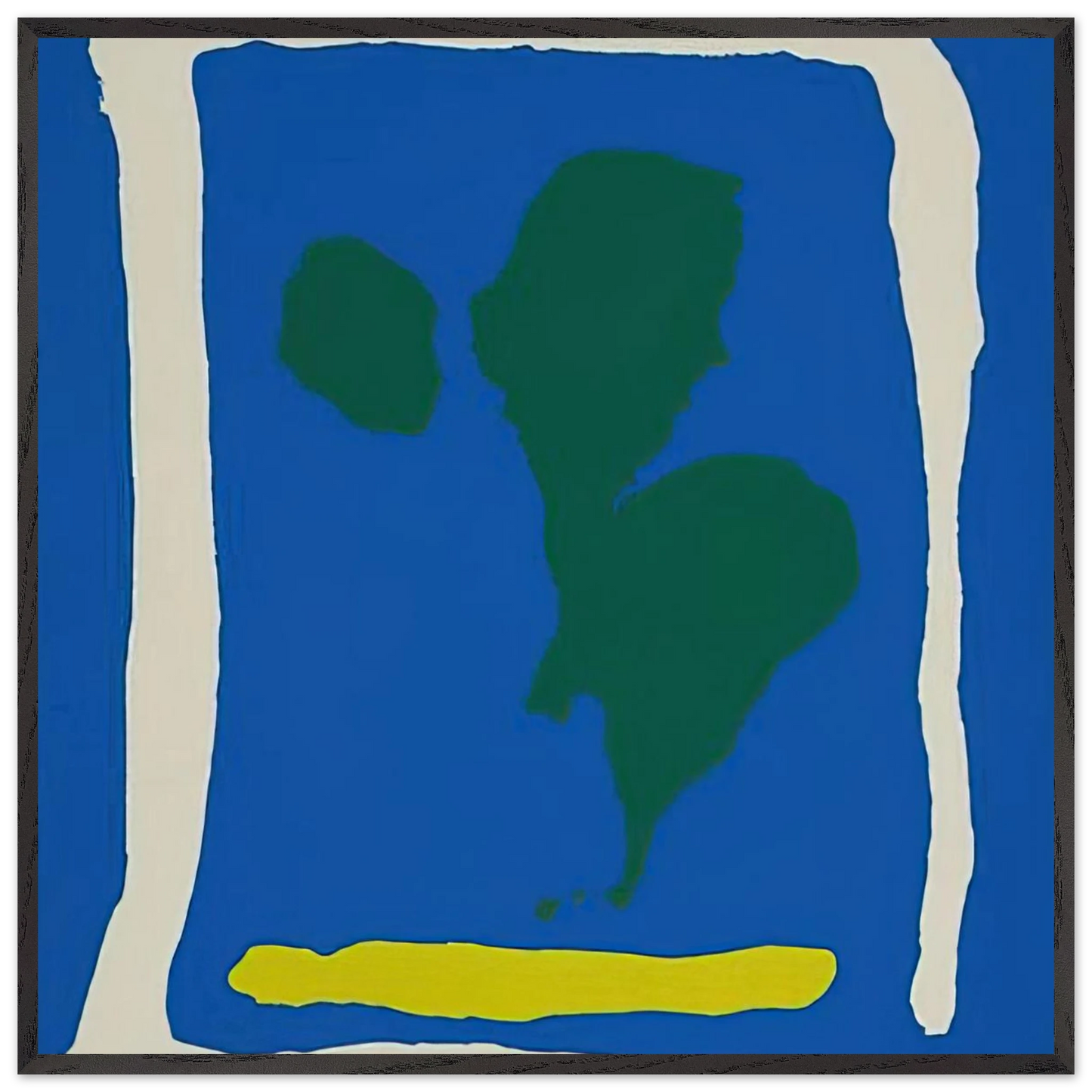 Helen Frankenthaler - Air Frame - 1965 Wall art - 30x45 cm / 12x18 inches - Fine Art Poster-canvas - -