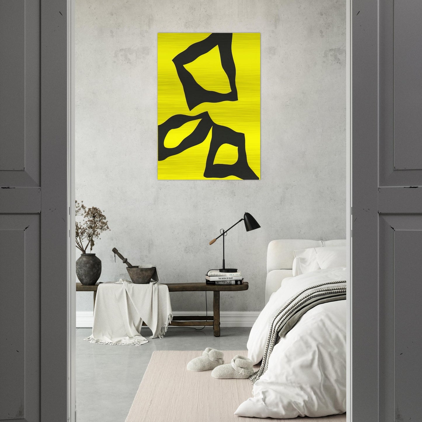 Hasard - Jean Arp Brushed Aluminum Print - 70x100 cm / 28x40 inches | Jean Arp Aluminum Print | Jean Arp Prints
