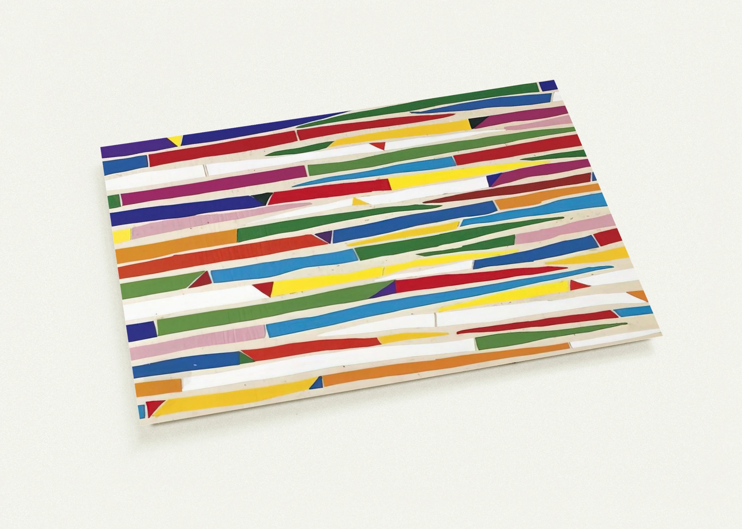 Composite - Color Field Painting By Piero Dorazio Pack of 10 Post Cards | Piero Dorazio Post Cards | A6 (10.5 x 14.8 cm) - 4.1 x 5.8 inches