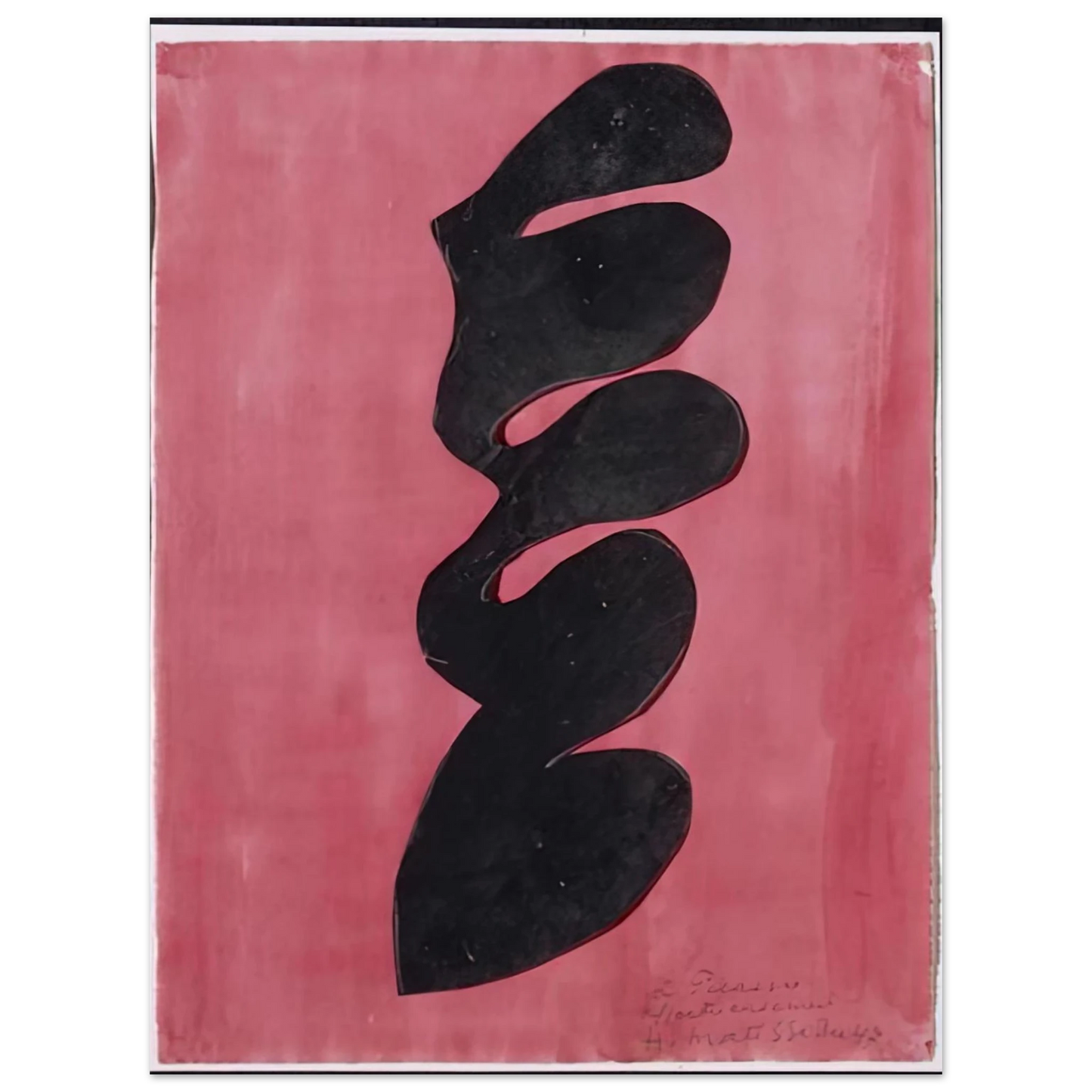 Henri Matisse - PAPERCUT 1947  75x100 cm / 30x40inches Fine Art Poster