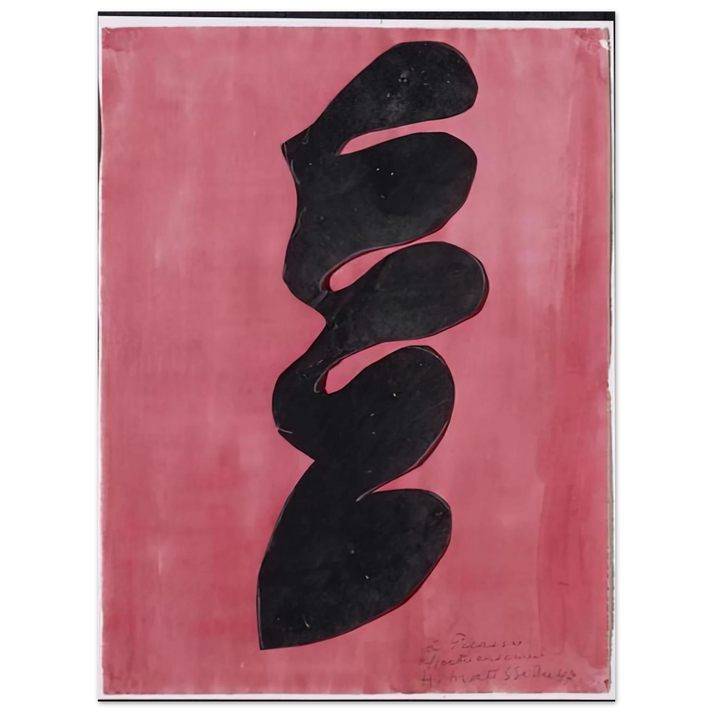 Henri Matisse - PAPERCUT 1947  75x100 cm / 30x40inches Fine Art Poster