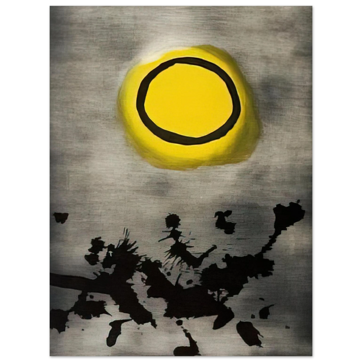 Adolph Gottlieb - Untitled - 1972  75x100 cm / 30x40inches Fine Art Poster