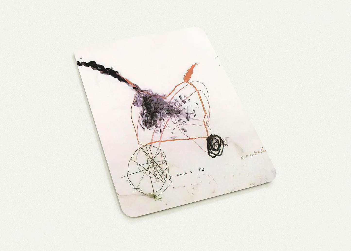 Anabasis By Cy Twombly Pack of 10 Post Cards | Cy Twombly Post Cards | A6 (10.5 x 14.8 cm) - 4.1 x 5.8 inches