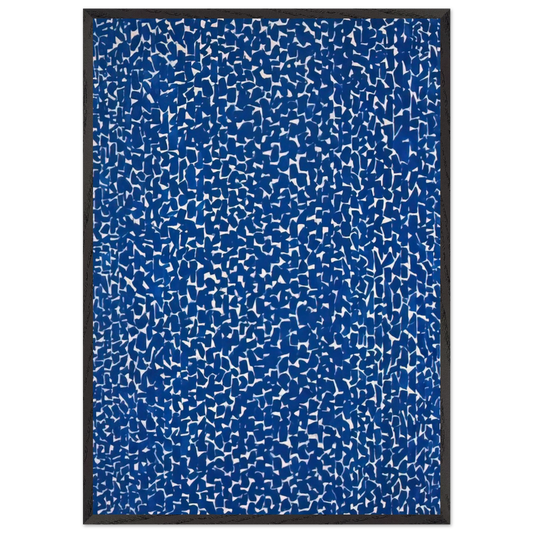 SKY LIGHT 1973 - Alma Woodsey Thomas 70x100 cm / 28x40 inches Framed Art Print – Black Wooden Frame