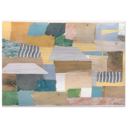 Number 653 - Abstract Expressionism - Anne Ryan Brushed Aluminum Print - 70x100 cm / 28x40 inches | Anne Ryan Aluminum Print | Anne Ryan Prints
