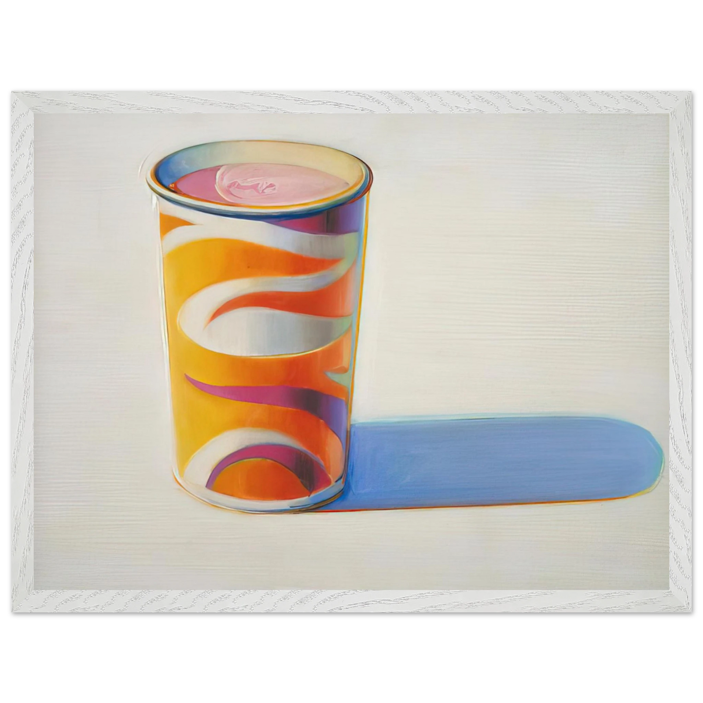Wayne Thiebaud - Drink Cup - 1972 Wall Art - 30x40 cm / 12x16 inches - Fine Art Poster - -