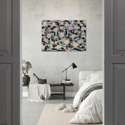 Untitled - 1952 - Bradley Walker Tomlin Brushed Aluminum Print - 70x100 cm / 28x40 inches | Bradley Walker Tomlin Aluminum Print | Bradley Walker Tomlin Prints