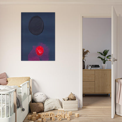 BAS 1974 - Luis Feito Brushed Aluminum Print - 70x100 cm / 28x40 inches | Luis Feito Aluminum Print | Luis Feito Prints