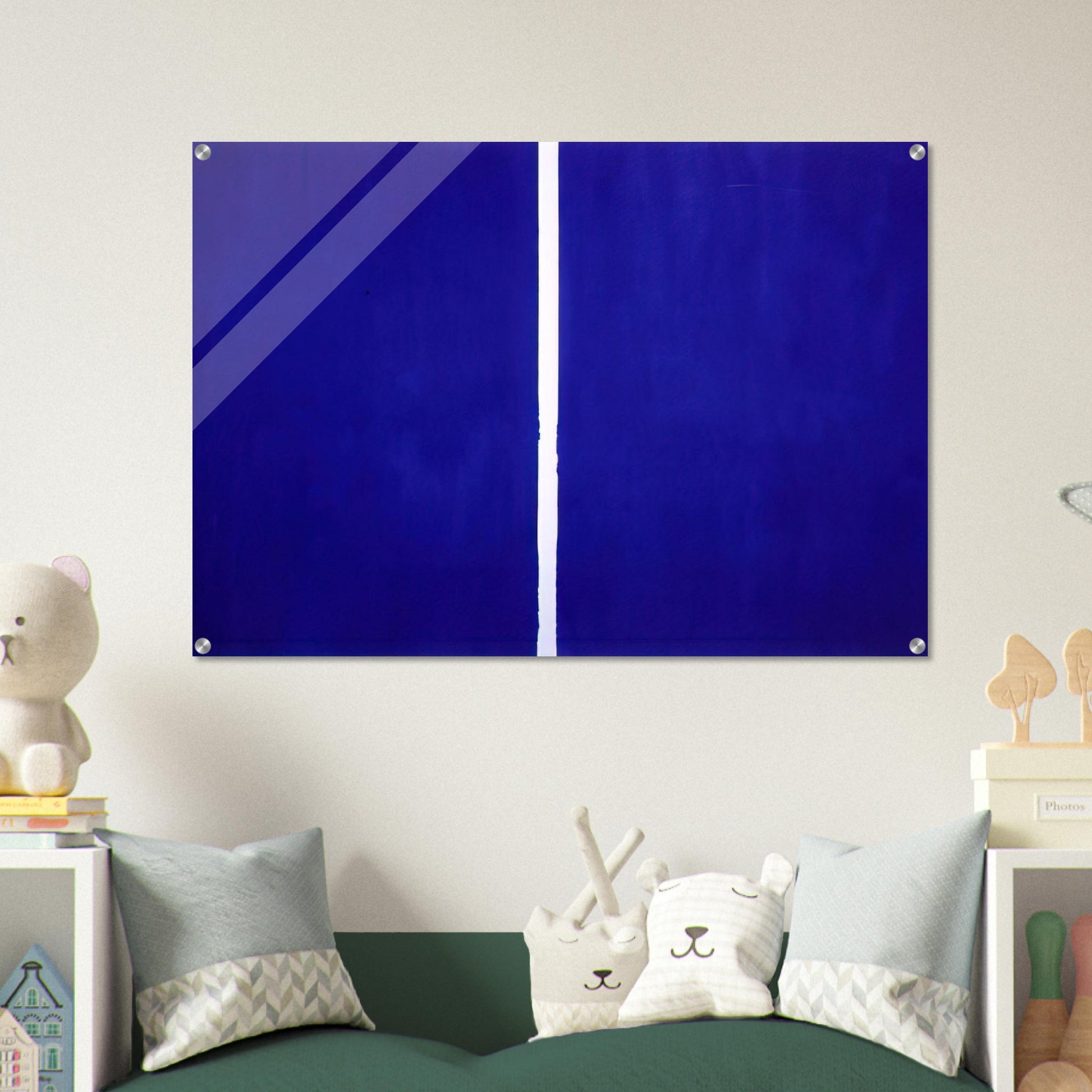 Onement VI - Barnett Newman Acrylic Print - 70x100 cm / 28x40″ inches