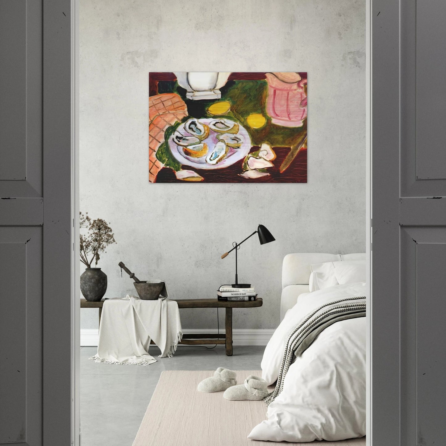 OYSTERS 1940 - Henri Matisse Brushed Aluminum Print - 70x100 cm / 28x40 inches | Henri Matisse Aluminum Print | Henri Matisse Prints