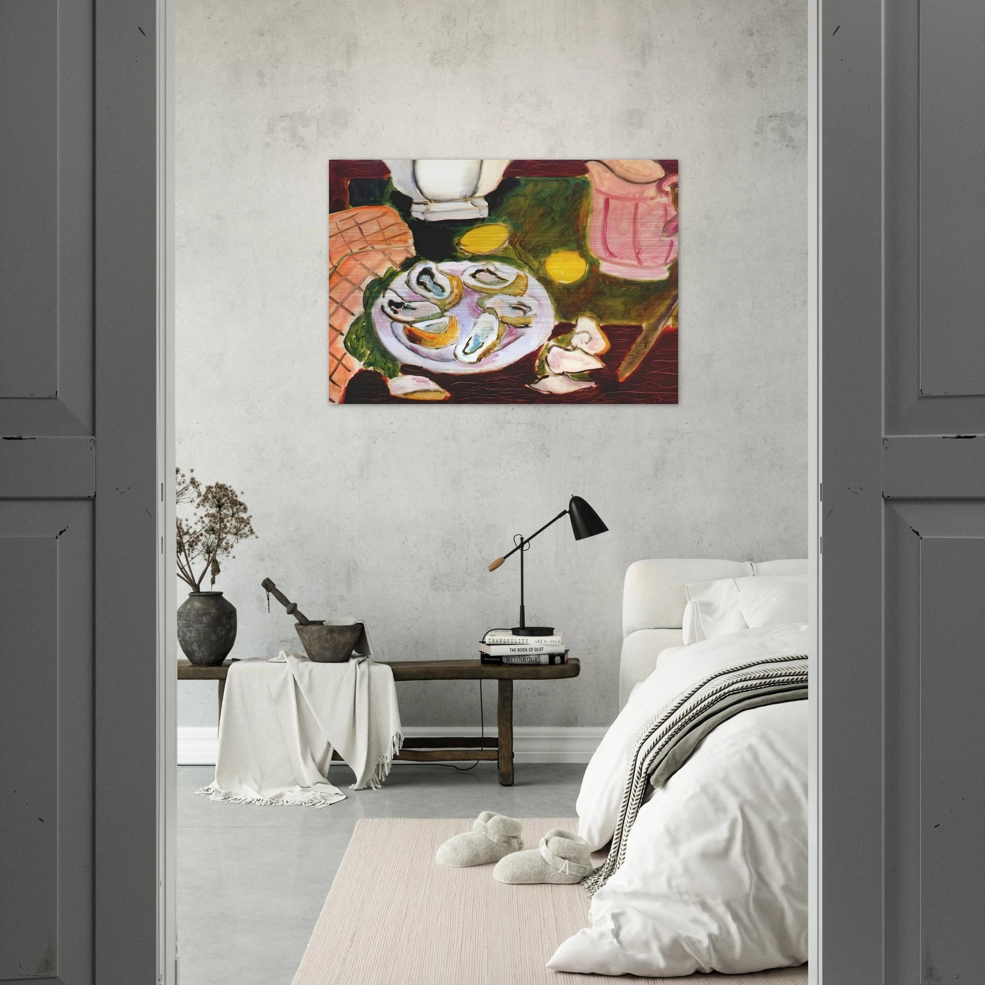 OYSTERS 1940 - Henri Matisse Brushed Aluminum Print - 70x100 cm / 28x40 inches | Henri Matisse Aluminum Print | Henri Matisse Prints