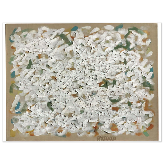 Robert Ryman - Untitled - 1963  75x100 cm / 30x40inches Fine Art Poster