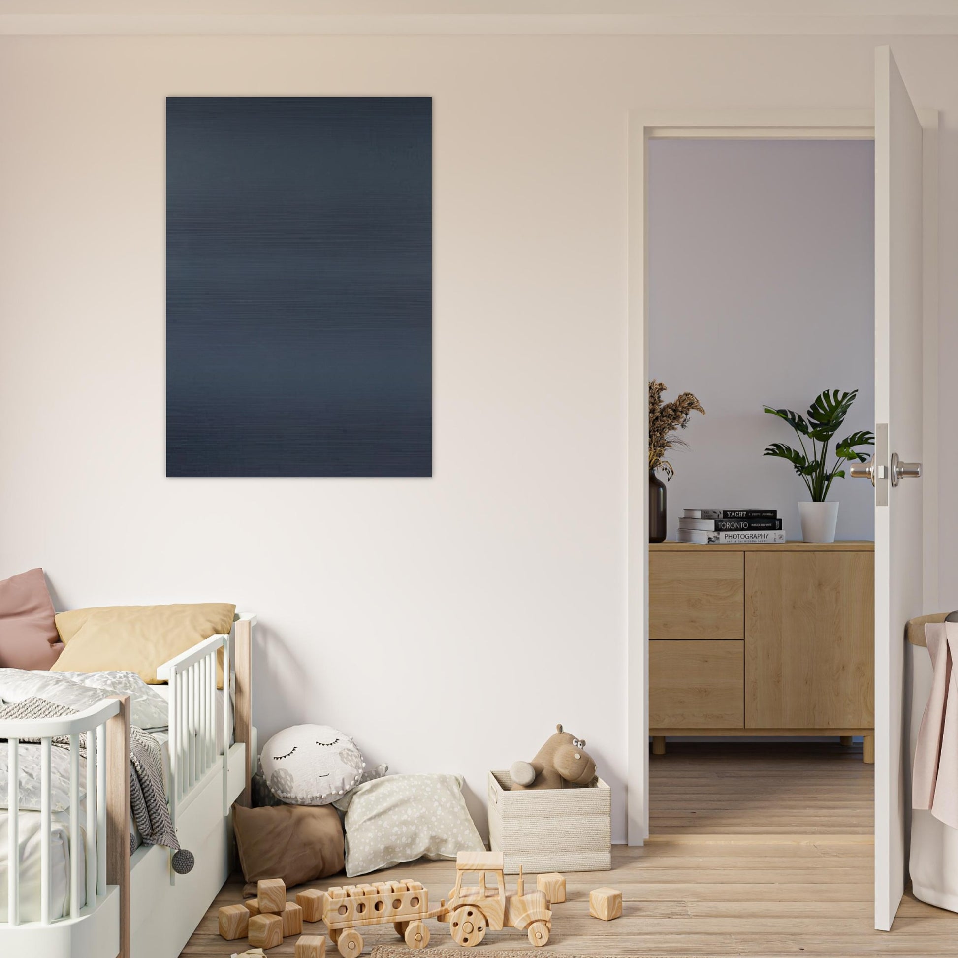 GREY - Gerhard Richter Brushed Aluminum Print - 70x100 cm / 28x40 inches | Gerhard Richter Aluminum Print | Gerhard Richter Prints