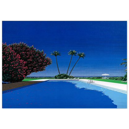 Time Goes By - Hiroshi Nagai Brushed Aluminum Print - 70x100 cm / 28x40 inches | Hiroshi Nagai Aluminum Print | Hiroshi Nagai Prints