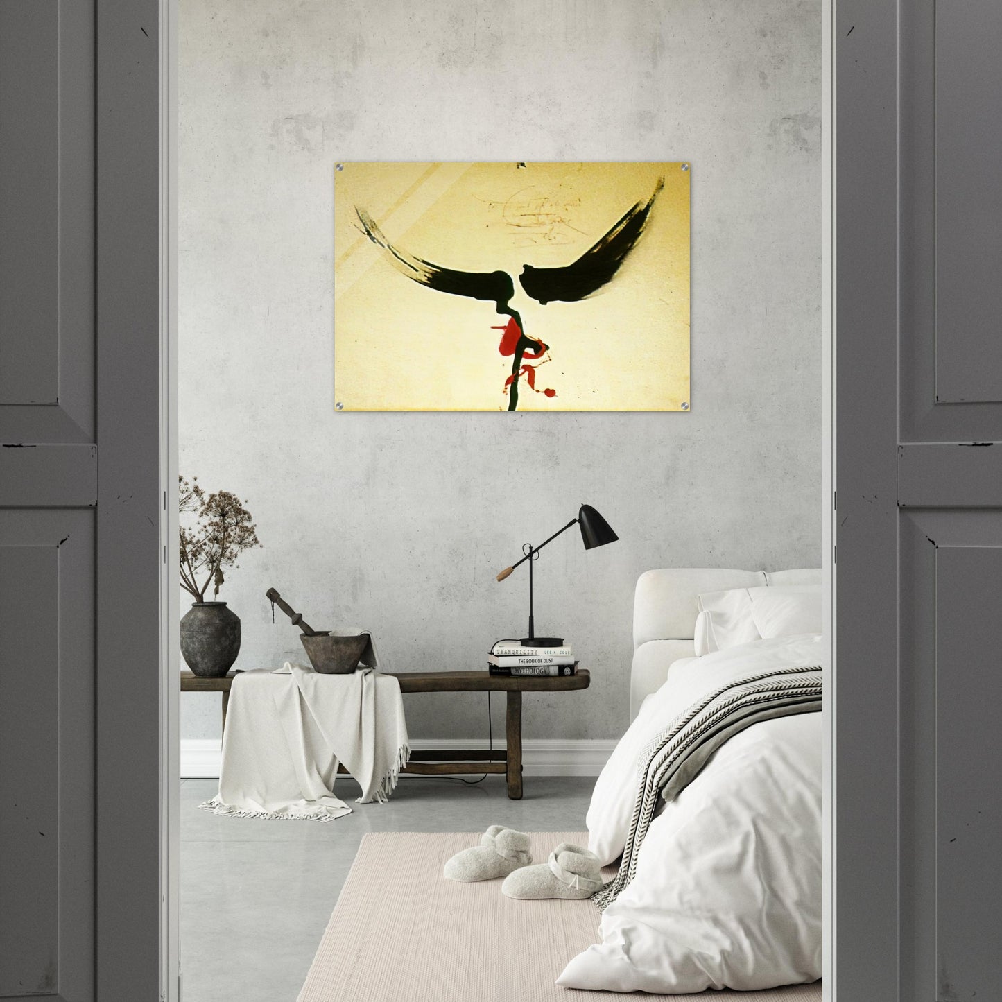 DALI S MOUSTACHE - Salvador Dali Acrylic Print - 70x100 cm / 28x40″ inches