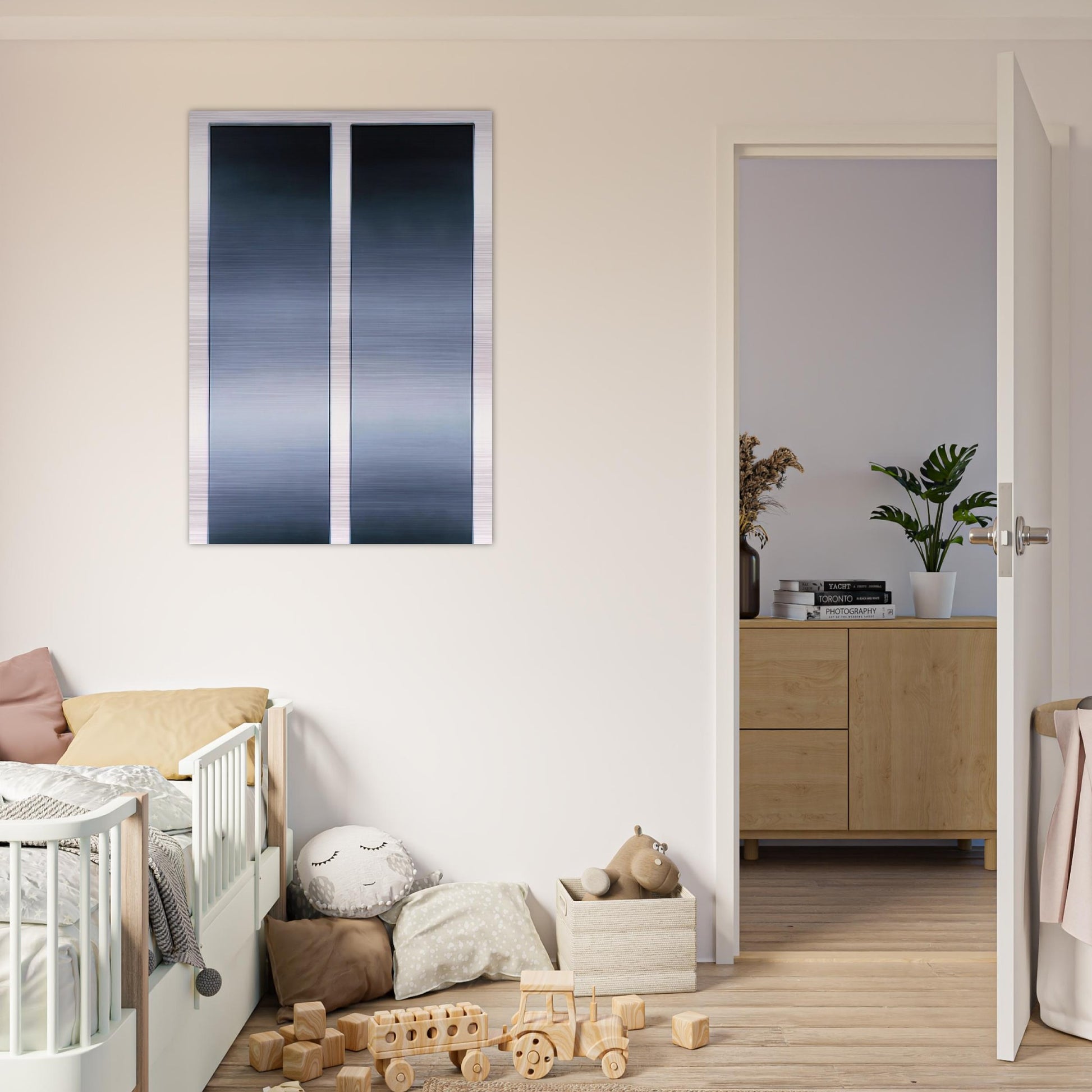 PASSAGE - Gerhard Richter Brushed Aluminum Print - 70x100 cm / 28x40 inches | Gerhard Richter Aluminum Print | Gerhard Richter Prints