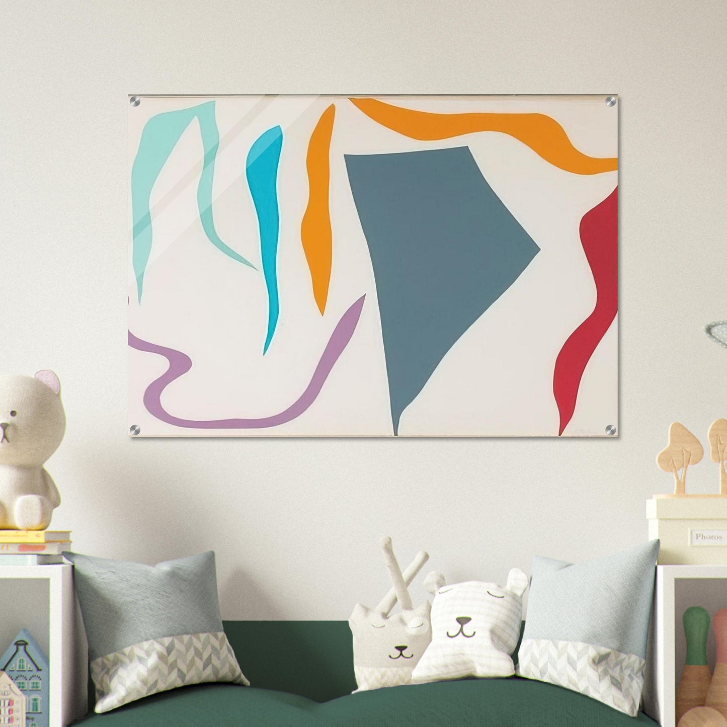 Untitled - 1980 - Ray Parker Acrylic Print - 70x100 cm / 28x40″ inches | Ray Parker Wall Art | Ray Parker Prints