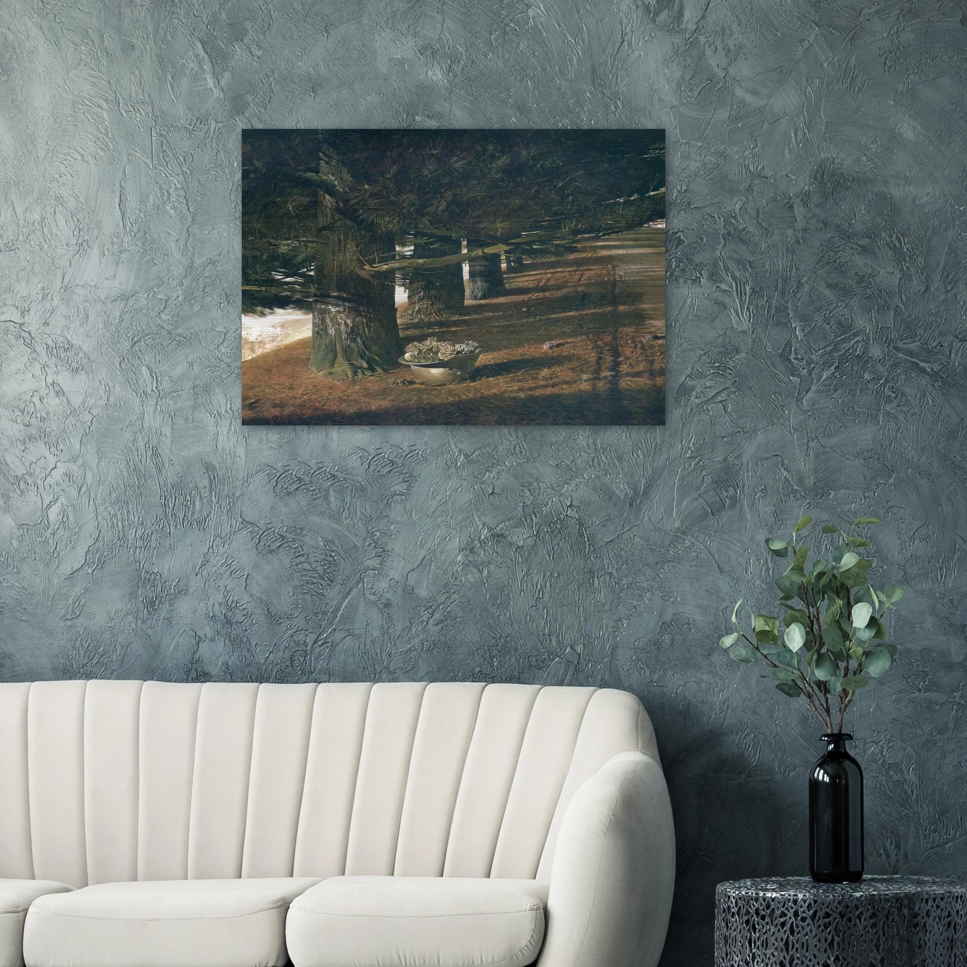 PINE BARON - Andrew Wyeth Brushed Aluminum Print - 70x100 cm / 28x40 inches | Andrew Wyeth Aluminum Print | Andrew Wyeth Prints