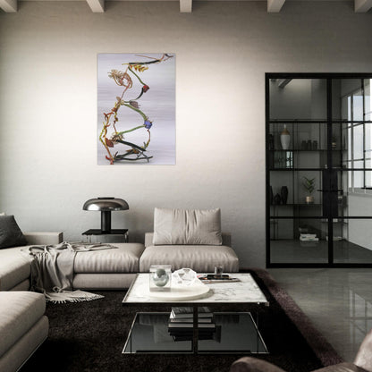 EXTEND EXPAND 1983 - Nancy Graves Brushed Aluminum Print - 70x100 cm / 28x40 inches | Nancy Graves Aluminum Print | Nancy Graves Prints