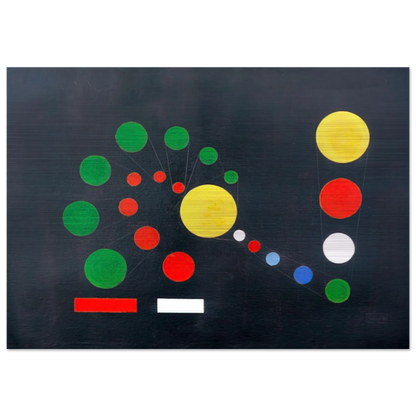 Untitled, Celestial Realm - 1956 1 - Lolo Soldevilla Brushed Aluminum Print - 70x100 cm / 28x40 inches | Lolo Soldevilla Aluminum Print | Lolo Soldevilla Prints