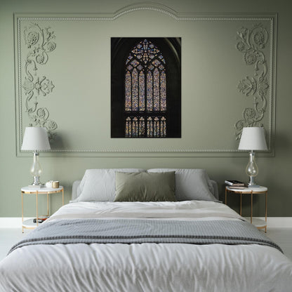 COLOGNE CATHEDRAL WINDOW 2007 - Gerhard Richter Brushed Aluminum Print - 70x100 cm / 28x40 inches | Gerhard Richter Aluminum Print | Gerhard Richter Prints