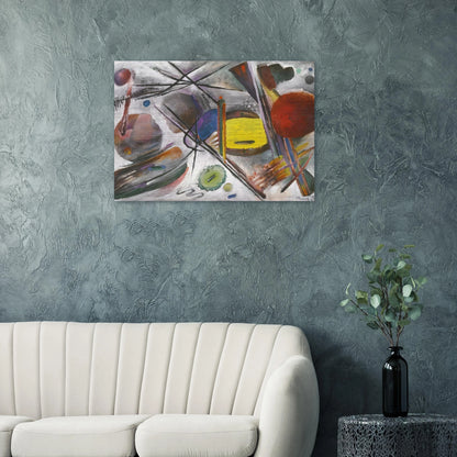 UNTITLED 1919 - Rudolf Bauer Brushed Aluminum Print - 70x100 cm / 28x40 inches | Rudolf Bauer Aluminum Print | Rudolf Bauer Prints