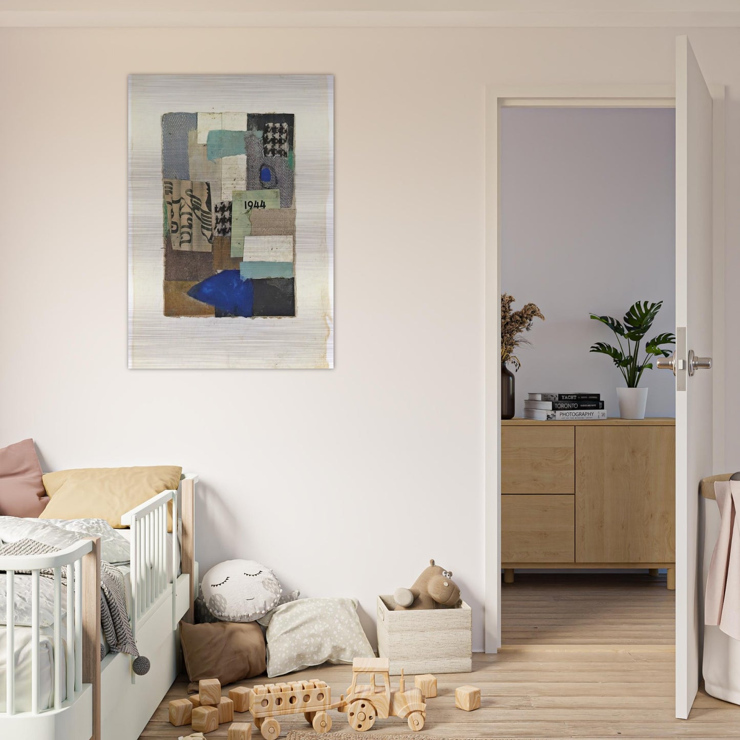 Untitled No. 10 - 1948 - Anne Ryan Brushed Aluminum Print - 70x100 cm / 28x40 inches | Anne Ryan Aluminum Print | Anne Ryan Prints