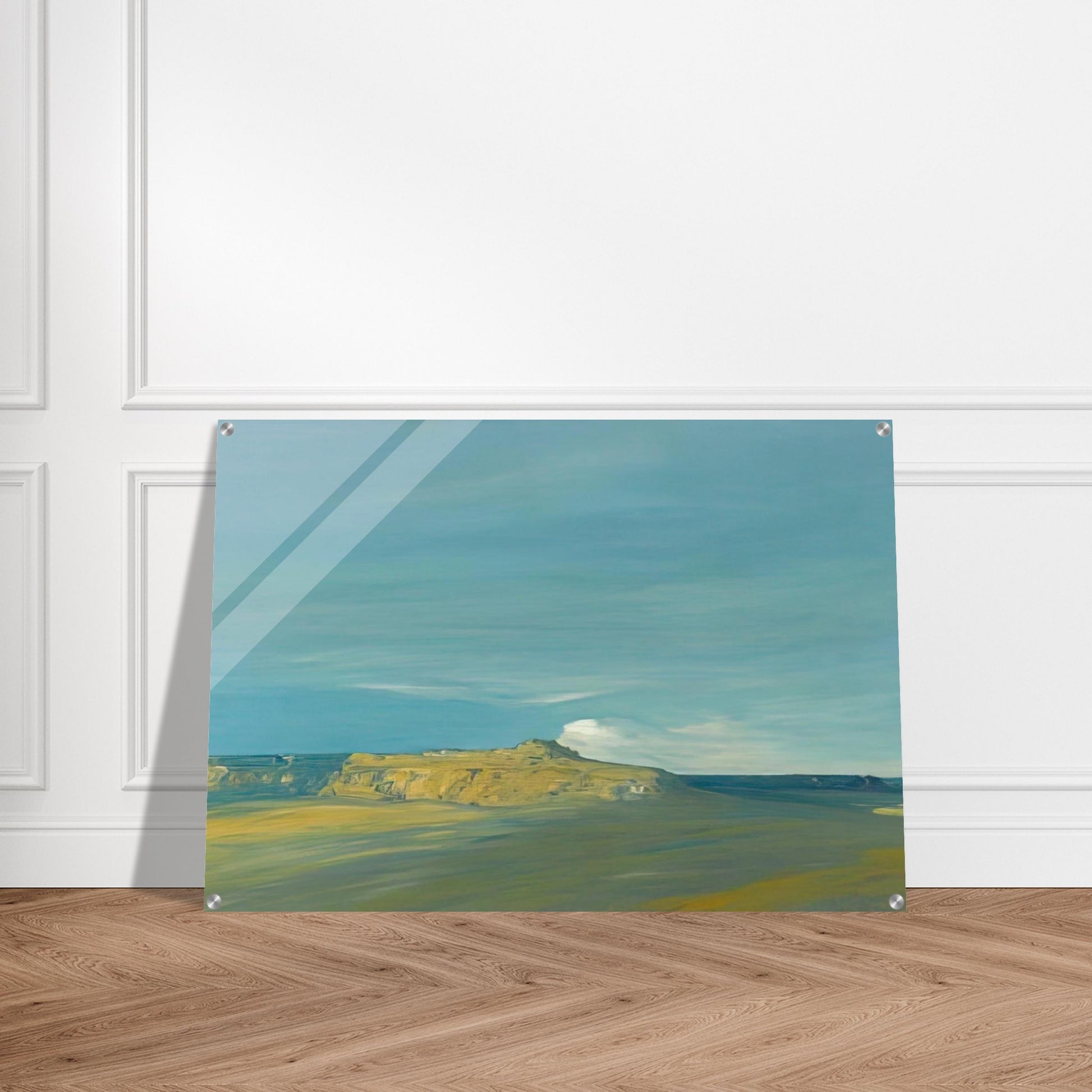 Oraibi, Hopi village, Arizona - Tonalism - Xavier Martinez Acrylic Print - 70x100 cm / 28x40″ inches