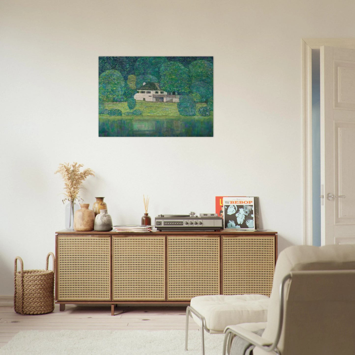 UNTITLED - Gustav Klimt Brushed Aluminum Print - 70x100 cm / 28x40 inches | Gustav Klimt Aluminum Print | Gustav Klimt Prints