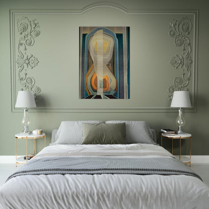 Abstract Painting #20 - 1942 - Lawren Harris Brushed Aluminum Print - 70x100 cm / 28x40 inches | Lawren Harris Aluminum Print | Lawren Harris Prints