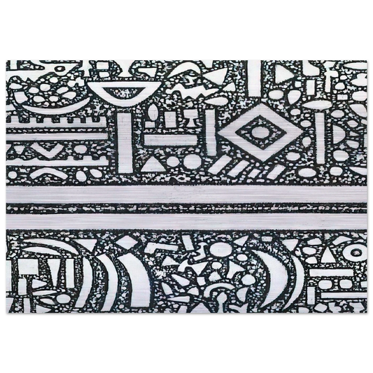 From the Edge of Darkness - 1992 - Richard Pousette-Dart Brushed Aluminum Print - 70x100 cm / 28x40 inches | Richard Pousette-Dart Aluminum Print | Richard Pousette-Dart Prints
