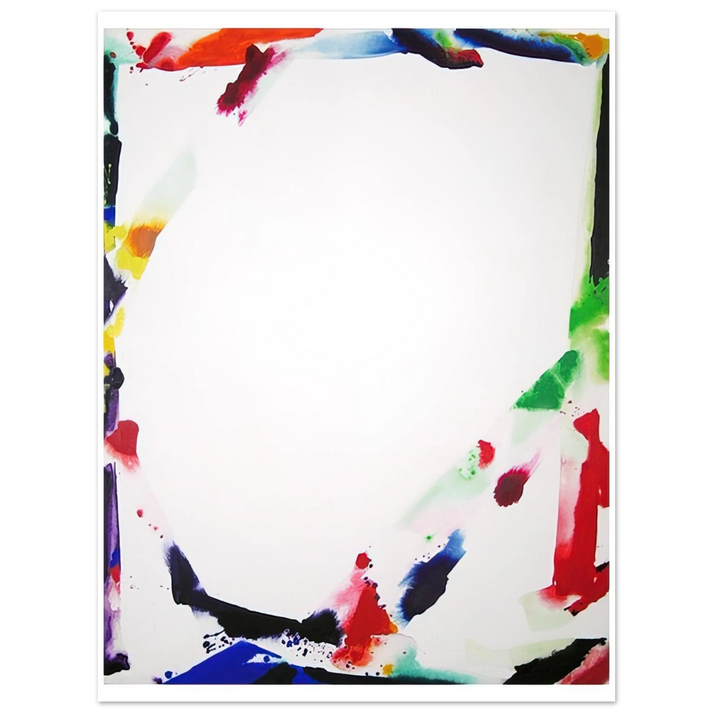 Sam Francis - Her Blue Surround  SFP71-18   75x100 cm / 30x40inches Fine Art Poster