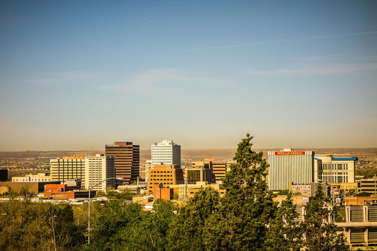 Albuquerque New Mexico Skyline Art Print | Premium Fine Art Print | RedKalion