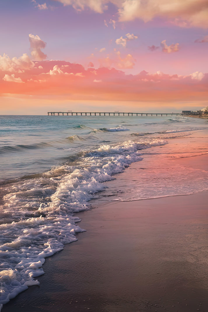 Cute Pictures of the Beach Art Print | RedKalion