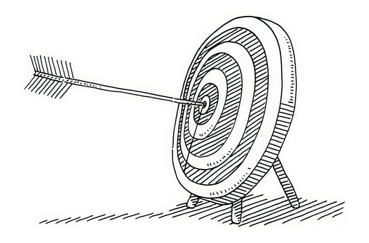 Drawing Target Art Print | Premium Museum-Quality Reproduction | RedKalion