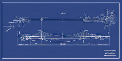 Drawing the Golden Gate Bridge Art Print | Study for Expansion, San Francisco | RedKalion