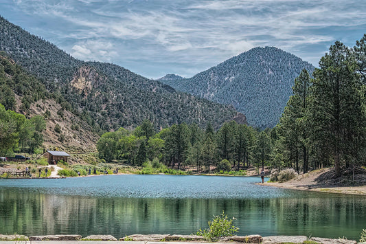 Eagle Rock Lake New Mexico Art Print | Premium Fine Art Print | RedKalion