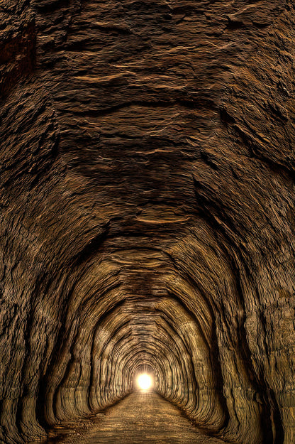 Elroy Sparta State Trail Tunnel 3 Art Print | RedKalion