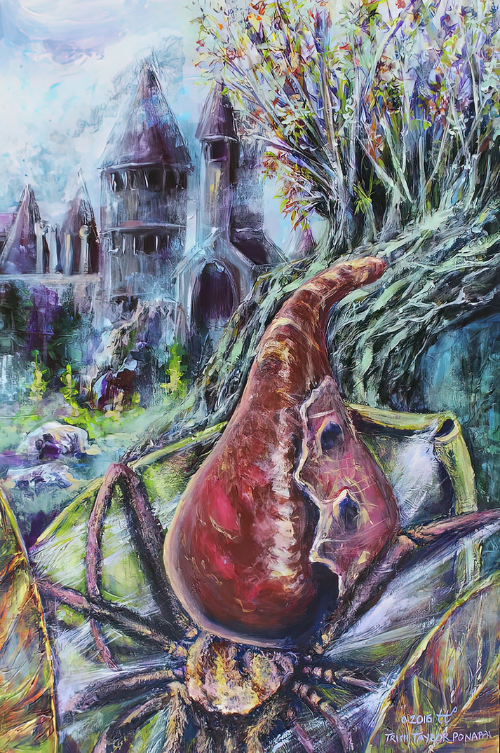 Eriovixia Gryffindori Fine Art Print | RedKalion