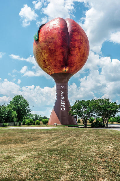 Gaffney Peachoid Water Tower Art Print | Premium Fine Art Print | RedKalion