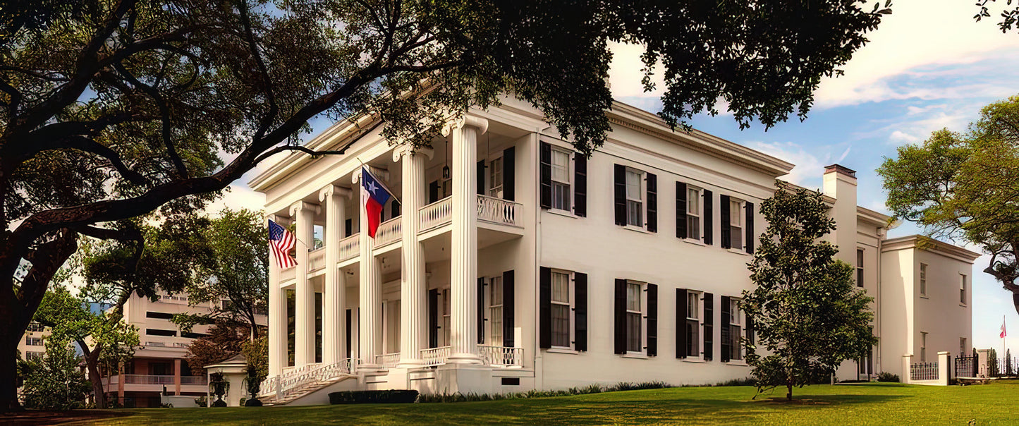 Governor's Mansion Austin Art Print | Premium Fine Art Print | RedKalion