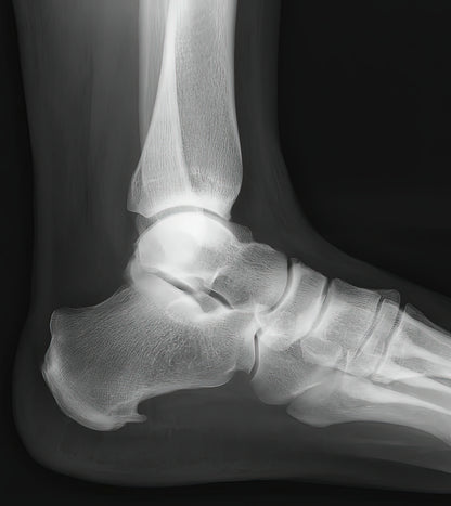 Heel Bone Spur Art Print | Medical Illustration Fine Art Print | RedKalion